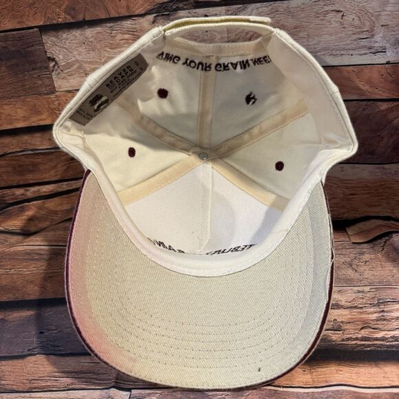 Attebury Grain Hat Cap Cream Adjustable H & L Strap Elevator Farm Outdoors - Picture 6 of 7